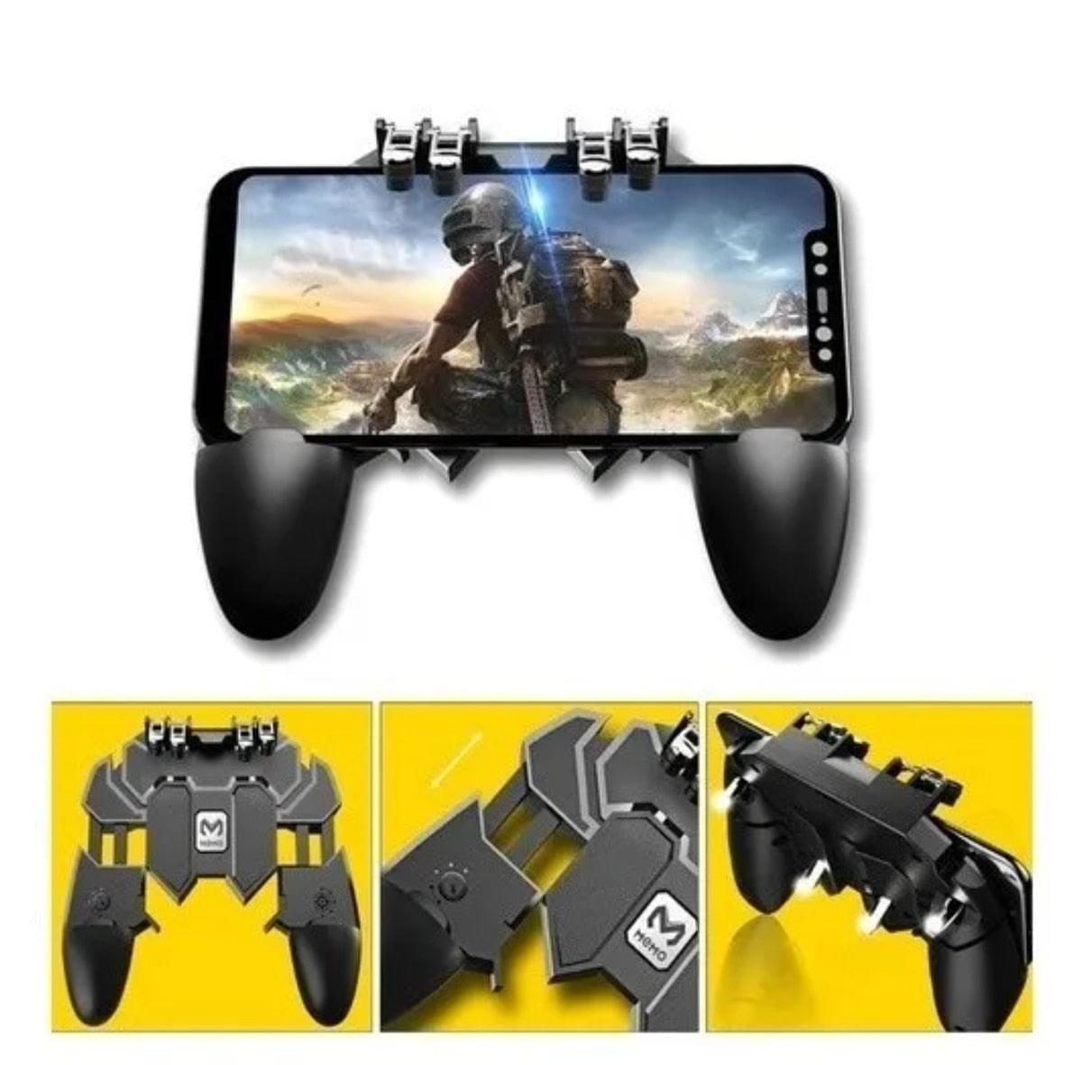 Controle Joystick Ak66 L1 L2 R1 R2 Android Ios Pubg Fogo livre EC ...