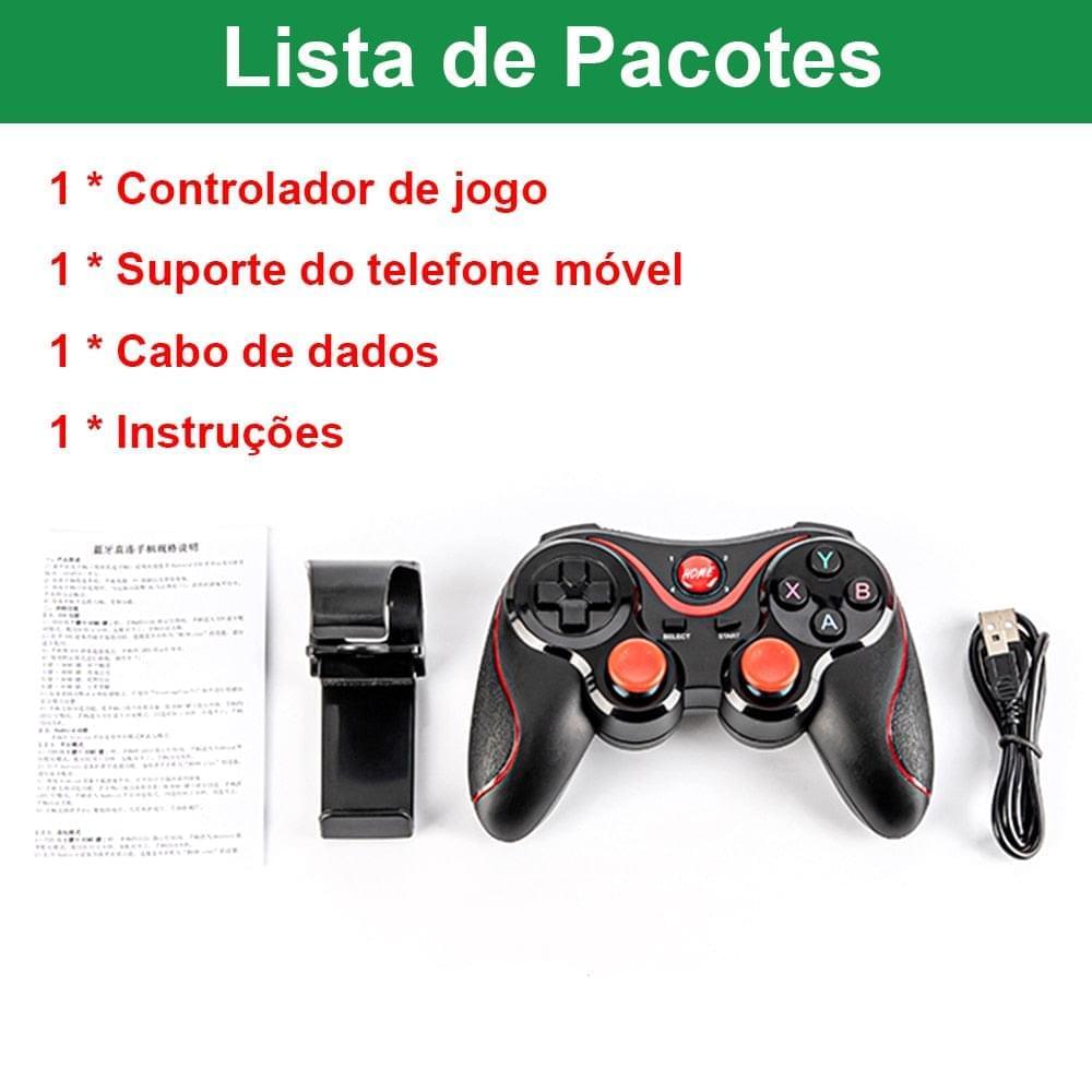 Controle móvel para a maioria dos jogos, controle de jogos sem fio