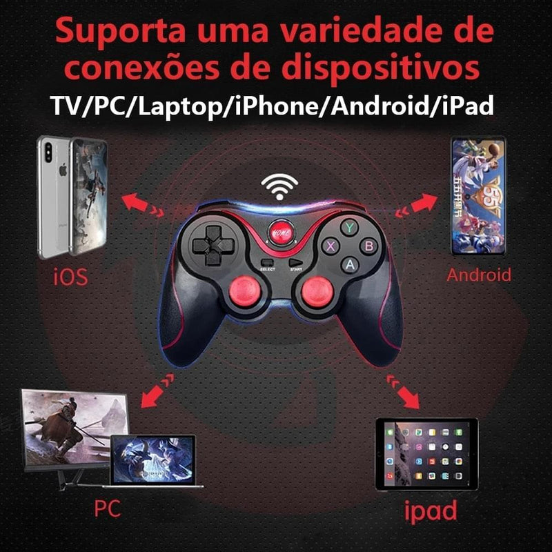 Controle de Jogos com fio Logitech F310 para PC e TV